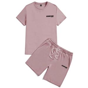 Conjunto de hombre con estampado de alta calidad, ropa de calle, chándal informal, camiseta de manga corta para hombre, pantalones cortos, conjuntos de 2 piezas, conjunto de Jogger - Product Image 5