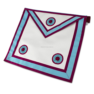 Tablier Mark Mason Premium Regalia – Broderie de haute qualité, ceinture réglable, tissu durable – Vente en gros - Product Image 3