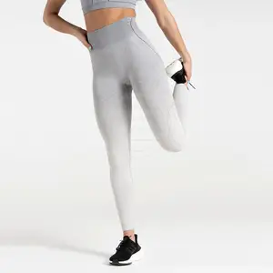 Yoga Capri a vita alta donna Legging Tummy Control con tasche allenamento morbido Running Leggings per esercizi atletici