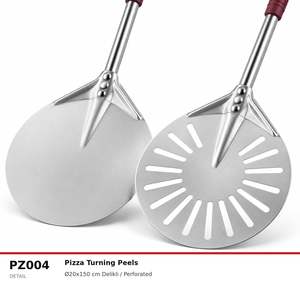 Pelle à pizza ronde perforée en aluminium Fida 20 cm - Product Image 3