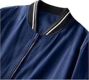 Private Label <b>Winter</b> Men's High Street Stand Collar Breathable <b>Waterproof</b> Bomber <b>Jacket</b> Outdoor Use Comfortable Best Price - Product Image 2