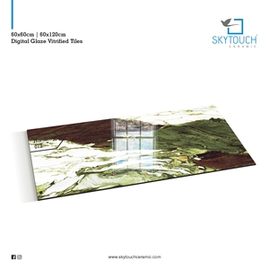 Européen italien grand émaillé poli intérieur art déco grec méduse fabrication de luxe et exportateur de carreaux de porcelaine - Product Image 2