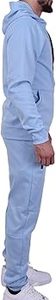 Meilleur design Survêtement à capuche avec fermeture éclair pour hommes de haute qualité 100% coton à séchage rapide respirant grande taille Collection hiver solide personnalisé - Product Image 6