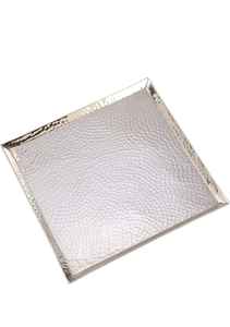 Plateau de restaurant de service de fruits en métal de décoration de mariage de luxe, vente en gros d'usine - Product Image 2