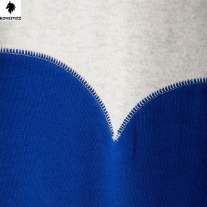 เสื้อฮู้ดแขนสั้นมีซิปสำหรับผู้ชายเสื้อมีฮู้ดปักลายแฟชั่นพลอยเทียมสำหรับผู้ชาย - Product Image 6