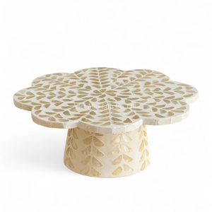 Base para Pastel de Nácar para Presentación de Pasteles, Decoración de Mesa de Postres, de Vietnam - Product Image 1