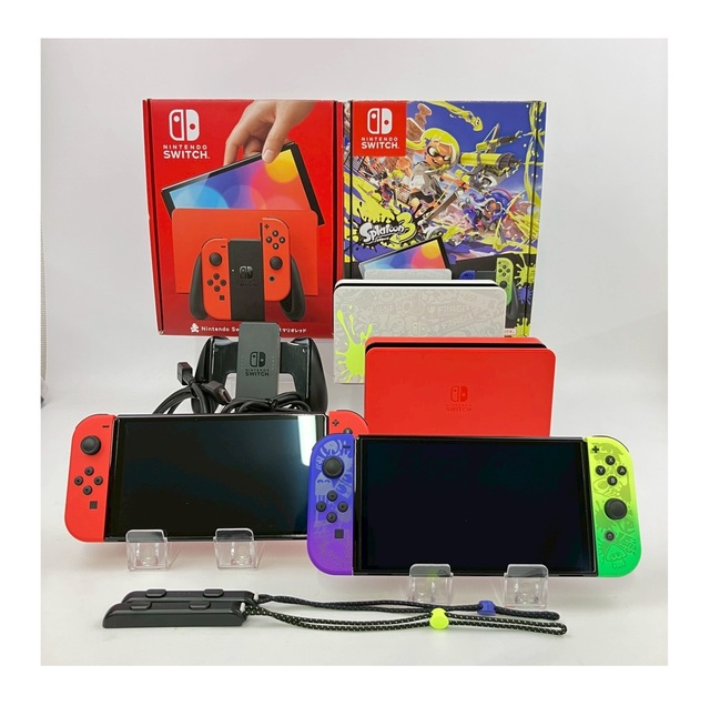Portable OLED for Switch Video Games with 1200mAh Battery No Touch Screen-Wholesale Bulk Used