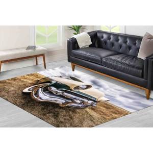 Tapis de voiture Chevrolet Coupe : Tapis de voiture antidérapant imprimé en 3D, tapis en chenille - Product Image 5