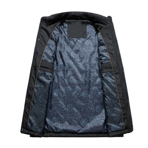 Nouvelle Veste Matelassée Homme Sans Manches à Capuche, Col Rond, Légère, Fermeture Éclair, Anti-Bactérienne, en Laine/Polyester - Product Image 5