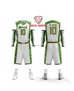 Maillot de basket-ball personnalisé avec logo professionnel pour hommes, en mesh, pour jeunes, sublimation, uni, uniforme et ensembles de shorts, maillot de basket-ball - Product Image 2