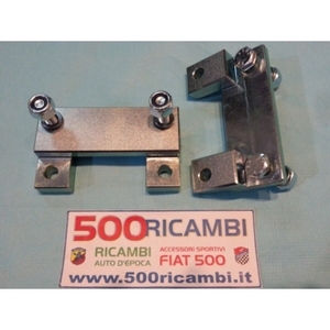 Componenti Sospensioni Generici per FIAT 500 F/L COPPIA STAFFE PERNI ALZA BRACCETTI MODIFICA ASSETTO RIBASSATO - Product Image 1