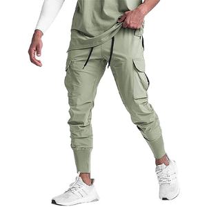 กางเกงวอร์มทรงสลิมฟิตสำหรับผู้ชายกางเกงคาร์โก้สินค้ามาใหม่ - Product Image 1