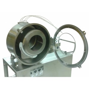 AGM Customizable Made Italy 5-10L Stainless Steel Heating Coating <b>Tablet</b> Coating Machine for Supplement Pills 220V Easy Operate - Product Image 1