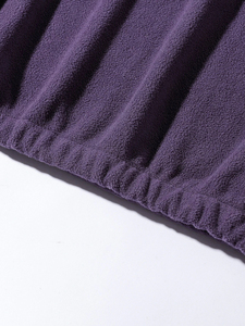 Jersey térmico de lana de algodón suave cómodo para hombre, sudadera con media cremallera, venta al por mayor, logotipo personalizado, tejido, diseño de impresión sólida - Product Image 4