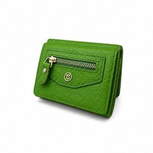 กระเป๋าสตางค์หนังวัวญี่ปุ่นแบบพับสามตอนขนาดเล็กกะทัดรัด - Product Image 3