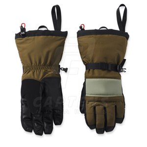 ถุงมือสกีสีทึบถุงมือสกีผลิตจากปากีสถานสไตล์ที่เป็นเอกลักษณ์ - Product Image 1