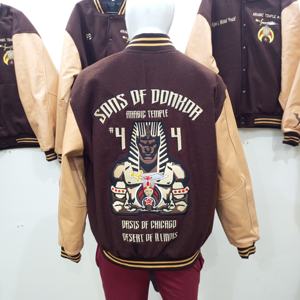 แจ็กเก็ตมาสโตนิสแจ็กเก็ตแขนหนัง - Product Image 4