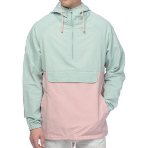 Veste coupe-vent enduite pour homme, hiver, à capuche, fermeture éclair, coupe-vent, respirante, séchage rapide, écologique, décontractée, vêtements de sport d'extérieur - Product Image 1