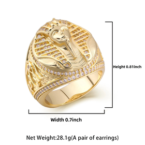 แหวนผู้ชายลายตราประทับ อุปกรณ์เสริมของขวัญสไตล์ออตโตมันสำหรับผู้ชาย แหวนตุรกีแบบดั้งเดิมสำหรับผู้ชาย แหวนวินเทจทันสมัย - Product Image 4