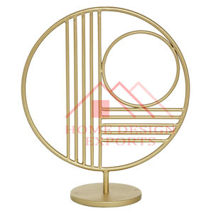 2025 nueva llegada diseño clásico escultura de hierro de Metal superventas escultura de mesa de Metal abstracto para decoraciones de sala de estar - Product Image 4