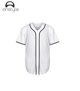 ชุดกีฬาเบสบอลของผู้ชายสไตล์ OnStyle เสื้อเจอร์ซีย์พิมพ์ลายซับลิเมชันสไตล์กระดุมเต็มผืนผ้าทนทานเหมาะสำหรับการฝึกซ้อม - Product Image 2