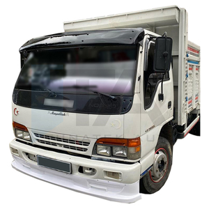 แผ่นบังแดดกันลมสำหรับรถบรรทุก NKR รุ่น Wide ปี 2002-2005 คุณภาพสูง ทนทาน สีดำ ผลิตจากพลาสติก ABS - Product Image 3