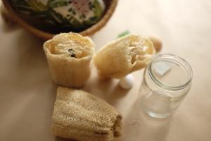 Esponja de ducha de calidad superior de la piel del baño Loofah/ Organic Egyptian Loofah/ Ms. Lima - Product Image 5