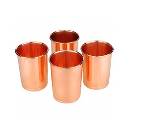 Nuevo diseño antiguo, jarra de vidrio de cobre sólido puro, agua para agua potable, diseño martillado, fabricante de ollas de azúcar de cobre para - Product Image 1