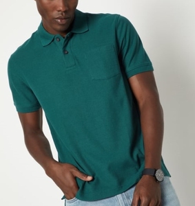 T-shirt polo en coton poly pour homme, mode estivale, coupe ajustée, tissu jersey confortable, toucher doux, vêtements de qualité d'exportation pour un usage quotidien - Product Image 4