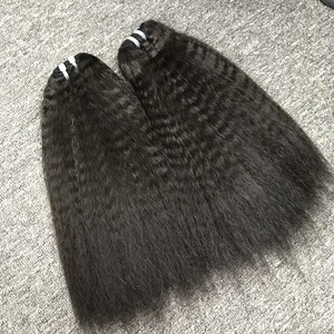 Extensions de cheveux Remy naturelles vietnamiennes crépues et droites à 100% prix de gros Cheveux vierges de meilleure qualité - Product Image 4