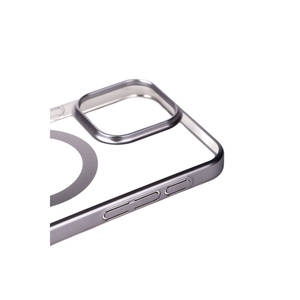 Coque Netzy Matte pour Magsafe pour iPhone 15 Pro, charge sans fil et protection antichoc, coque de téléphone portable en polycarbonate rigide compatible - Product Image 2