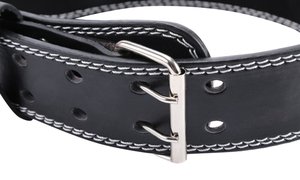 Cinturón de Levantamiento de Pesas Personalizado, de Cuero de 4 Pulgadas con Hebilla de Espiga Segura - Product Image 3