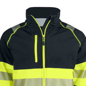 Chaqueta de Seguridad de Invierno con Capucha, Holgada, Reflectante, de Alta Visibilidad, con Tela Impermeable y Transpirable, Logotipo Frontal - Product Image 5