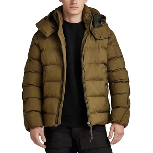 Veste d'hiver de luxe pour homme, camouflage, couleur personnalisée, rembourrage en polyester, imperméable, grande taille, longue veste à capuche, épaisse et chaude, en polaire - Product Image 1