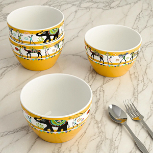 Bol en céramique à forte demande Bols en céramique gratuits de qualité supérieure Nouveau design Design imprimé Finition Bol en céramique fait à la main à faible taux - Product Image 2