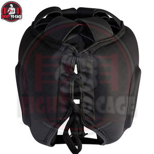 Protège-tête de boxe en cuir PU de haute qualité 2025 avec protège-bouche large pour l'entraînement aux arts martiaux - Product Image 2