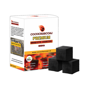 Carbón de cáscara de coco natural Shisha para cachimba interior y exterior - Product Image 6