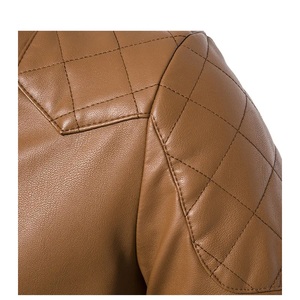 Vente en gros 2025 veste professionnelle en cuir de vache pour hommes de haute qualité manches longues avec fermetures à glissière pour l'hiver - Product Image 4