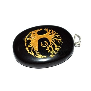 Proveedor de Colgantes de Moda Personalizados con Doble Relieve de Flor de la Vida en Línea - Product Image 3