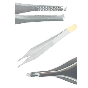 Fórceps alemán T/C Adson Tissue Kocher 1X2 dientes 4,75 "con carburo de tungsteno - Product Image 4