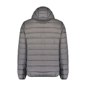 Chaqueta acolchada ligera a prueba de viento impermeable de primera calidad con cuello levantado cálido tejido recubierto para Exteriores cierre de cremallera al por mayor - Product Image 4