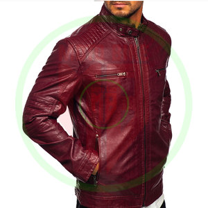 Veste en cuir véritable originale pour homme, veste en cuir classique et élégante, vestes en cuir de haute qualité pour homme - Product Image 2