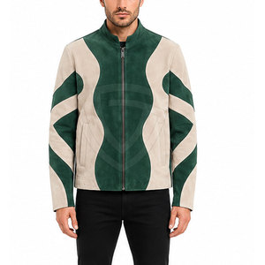 Refined <b>Suede</b> <b>Leather</b> <b>Jacket</b> For Everyday Wear Combining Soft Genuine <b>Suede</b> Comfortable Construction And Modern Fashion Style - Product Image 3