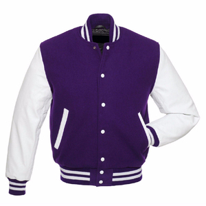 Wholesale Factory Price College Baseball <b>Varsity</b> Style Slim Fit Wool Blend Custom Logo Sports Team <b>Bomber</b> <b>Jacket</b> for <b>Men</b> - Product Image 1