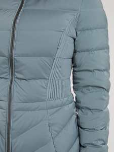 Veste matelassée en satin XL pour hommes, imprimé de logo personnalisé en gros Veste d'hiver de haute qualité avec poches matelassées OEM disponible - Product Image 3