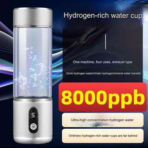 Tasse d'<span class=keywords><strong>eau</strong></span> riche en hydrogène oxygène H2 dispositif d'inhalation bouteille d'<span class=keywords><strong>eau</strong></span> SPE PEM double chambre fabricant tasse d'<span class=keywords><strong>eau</strong></span> de soins de santé - Product Image 2