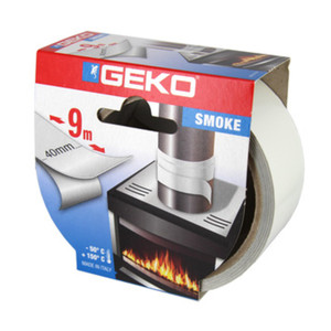 Nastro in Alluminio Autoadesivo Resistente alle Alte Temperature 40mm x 9m Nero - Product Image 2