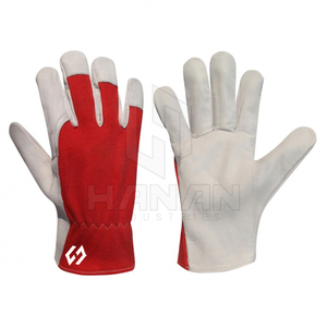 ถุงมือหนังสำหรับผู้ปฏิบัติงานประกอบรถยนต์อุตสาหกรรมถุงมือนิรภัยสำหรับงานเชื่อมป้องกันพร้อมบรรจุภัณฑ์แบบกำหนดเองจากปากีสถาน - Product Image 3