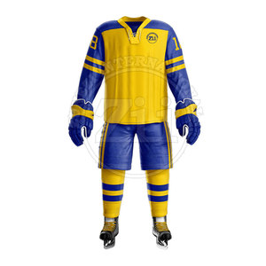 Uniforme de Hockey sobre Hielo Duradero, 100% Poliéster, Cómodo, Ajuste Holgado, Hecho en Pakistán, Servicio OEM, Conjuntos Personalizados para Equipos - Product Image 2