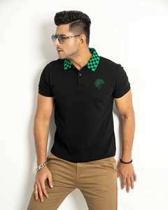 เสื้อโปโลผ้าฝ้าย100% คุณภาพสูงสำหรับผู้ชายเสื้อ220มสั่งพิมพ์ดีไซน์ล่าสุด - Product Image 6